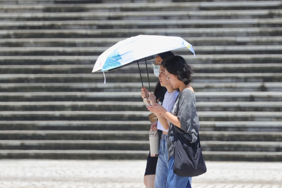 天氣示意圖。（圖／中央社）