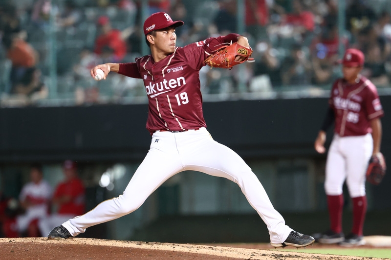 樂天先發投手陳克羿繳出7局優質先發，助隊奪5連勝。（圖源：中央社）