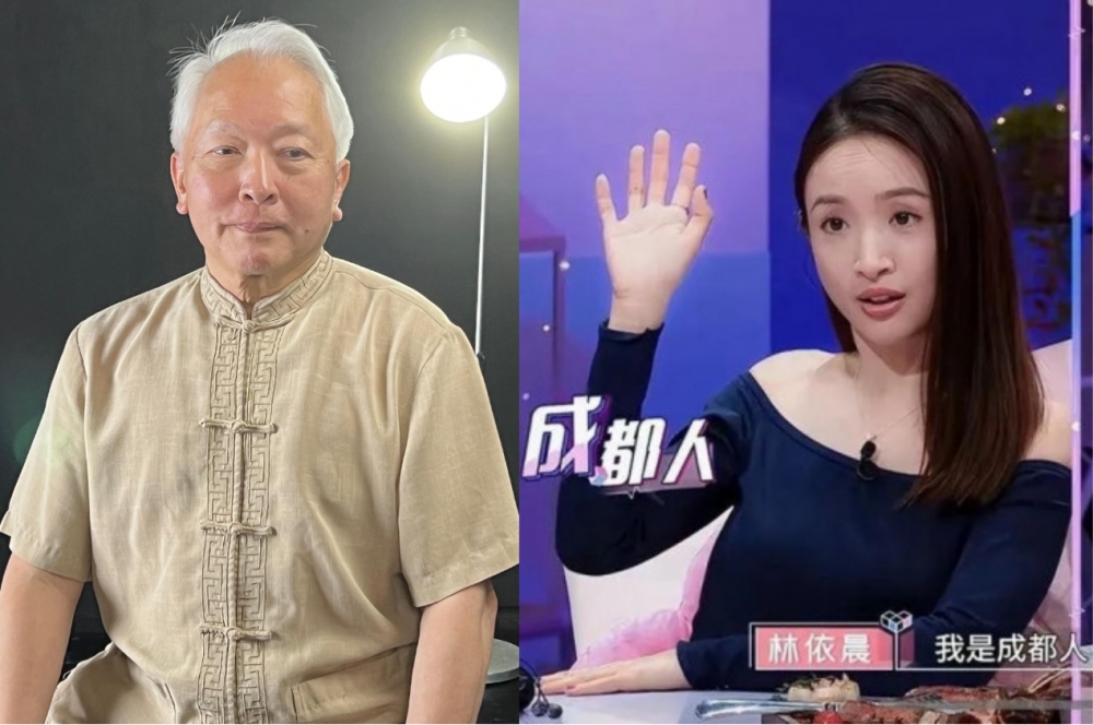 擷取自Rick Chu臉書粉絲專頁、微博。經本報合成裁剪。