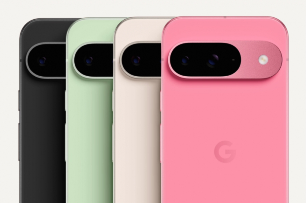 Google Pixel 9系列採用三星製程。擷取自Google Store官網。經本報裁剪。