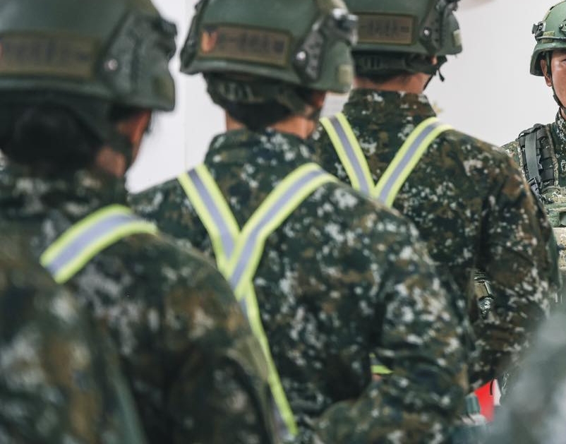 示意圖。擷取自中華民國陸軍臉書粉絲專頁。經本報裁剪。