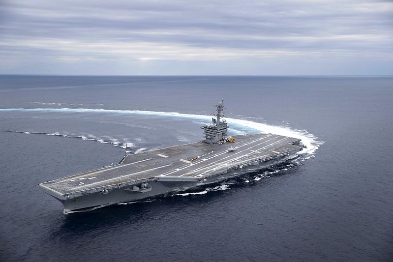 林肯號航母（來源：Flickr／Official U.S. Navy Page CC BY 2.0 DEED）