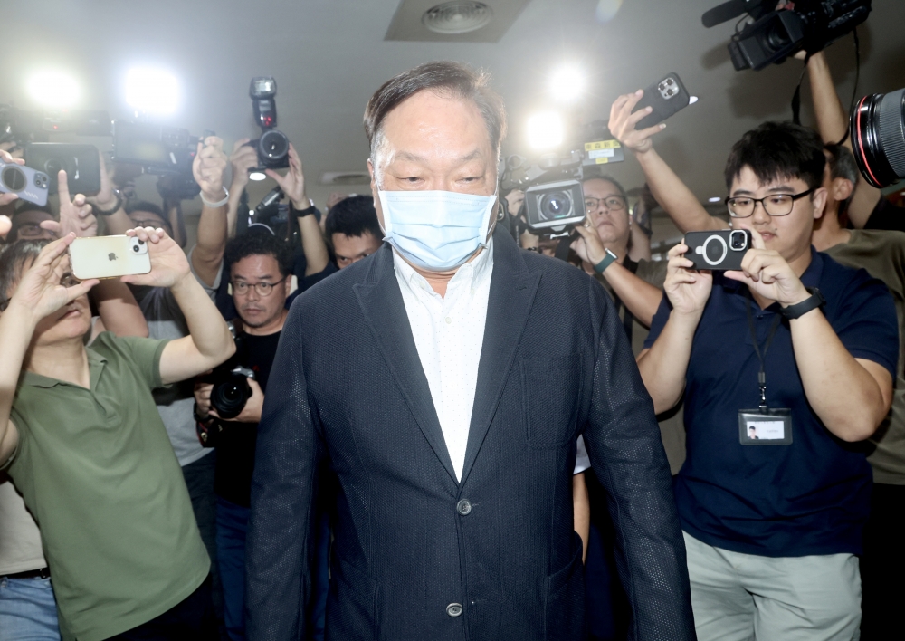 東森總裁王令麟。（圖／中央社）