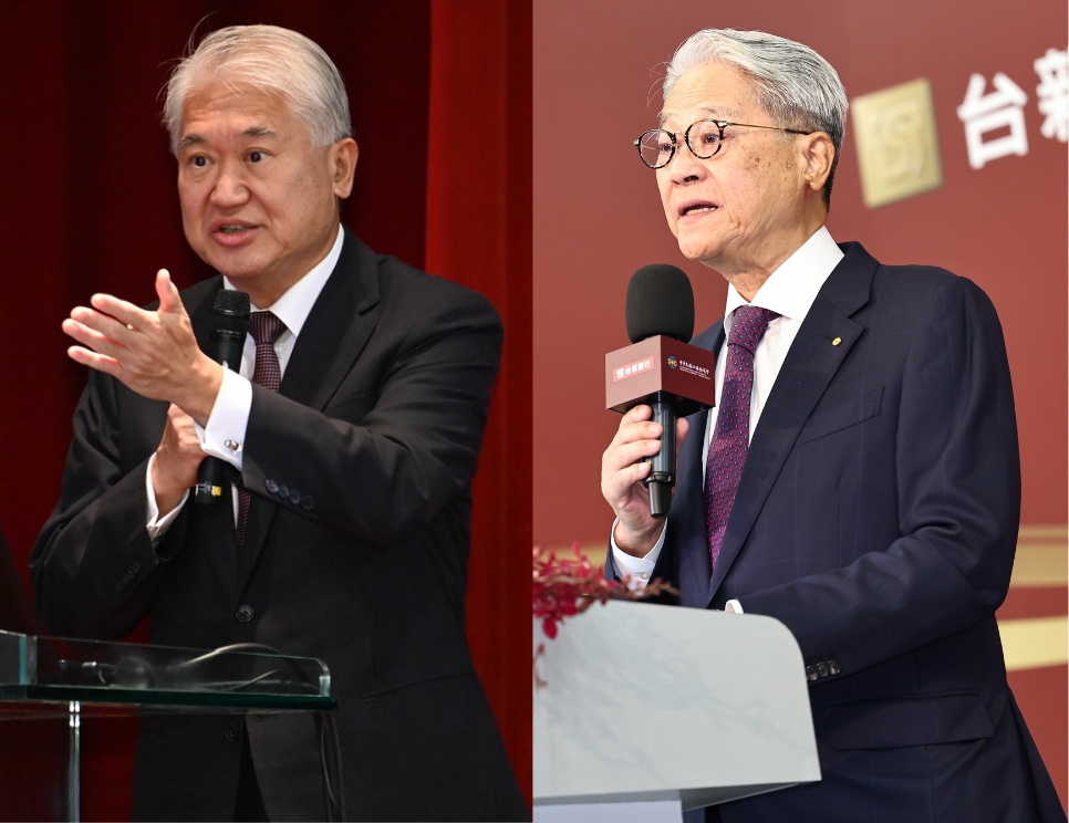 魏寶生（左）、吳東亮（右）。擷取自中央警察大學官網、中央社（記者翁睿坤攝）。經本報裁剪合成。