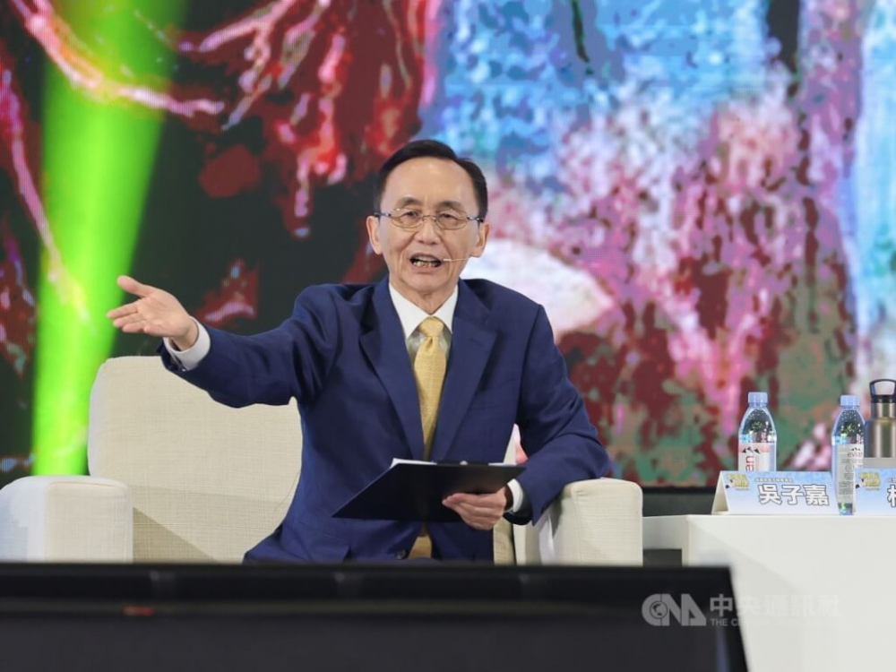 媒體人吳子嘉。（圖／中央社]）