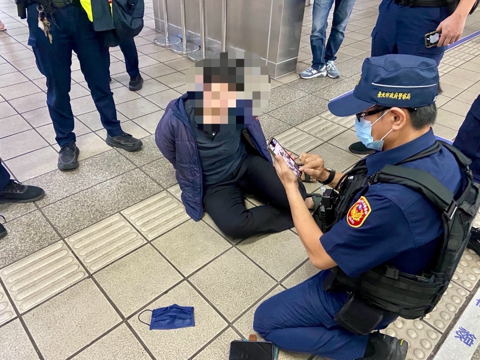 擷取自中央社（民眾提供；記者黃旭昇傳真）。