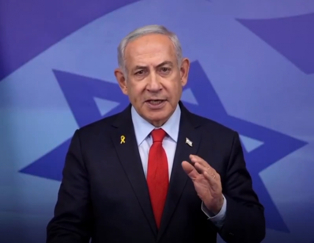 擷取自@netanyahu X。經本報裁剪。