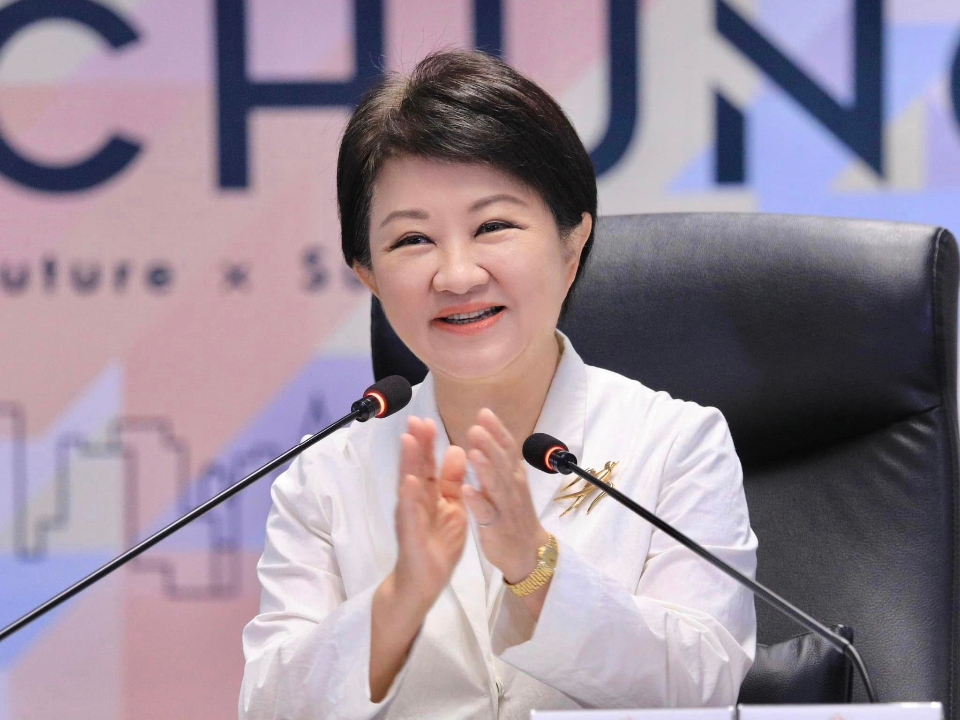 擷取自盧秀燕臉書粉絲專頁。經本報裁剪。