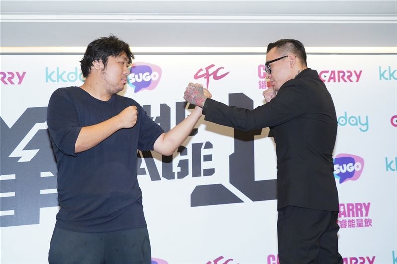 「亞洲統神」張嘉航與人氣網紅「蹦闆」呂育銓。