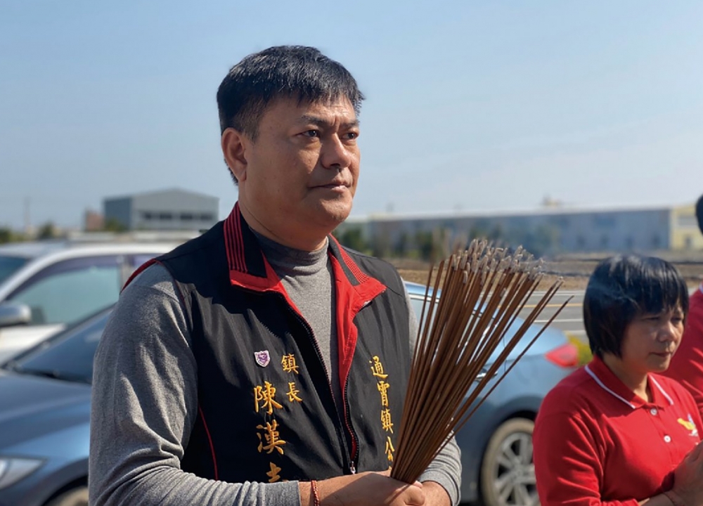 陳漢志。擷取自宇宙高靈粉絲團臉書粉絲專頁。經本報裁剪。