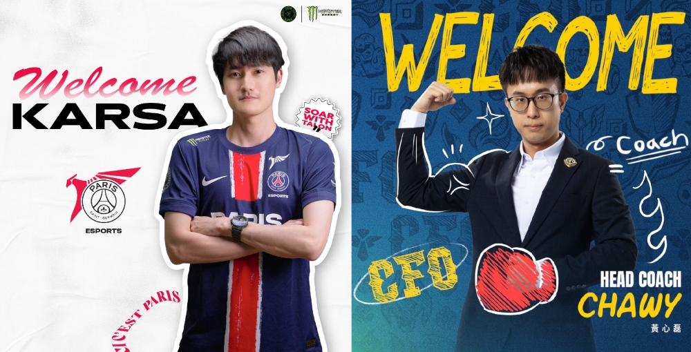 來源:PSG Talon LOL(左)/中信飛牡蠣 CTBC Flying Oyster FB(右)