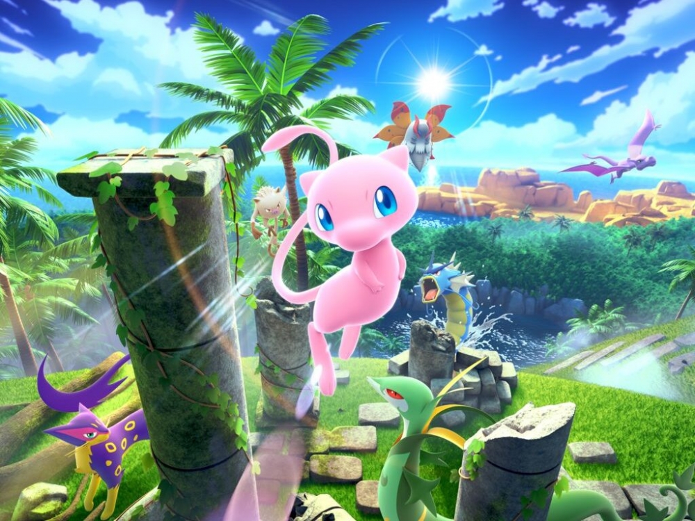 《寶可夢TCGP》首波擴充包「幻遊島」12月17日登場。(圖/官方提供)