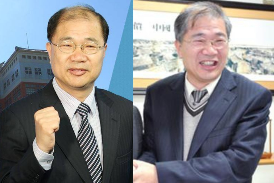 李沃士。擷取自中國國民黨 KMT臉書粉絲專頁、金門縣議會官網。經本報裁剪合成。