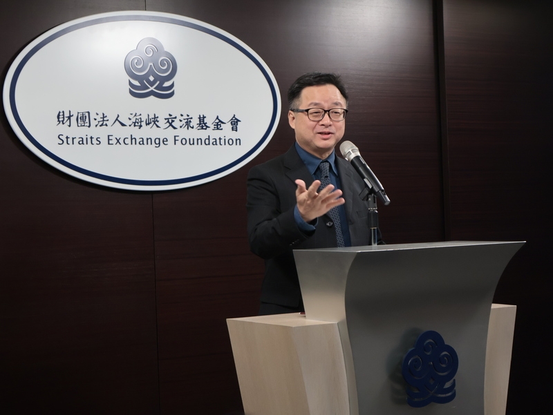 海基會秘書長羅文嘉（見圖）籲台北市長蔣萬安，藉雙城論壇向中國表達一貫道被捕案的關切，不僅引國民黨立委羅智強痛批，網友們也批「搞不清楚誰在當家誰在執政」。（中央社提供）