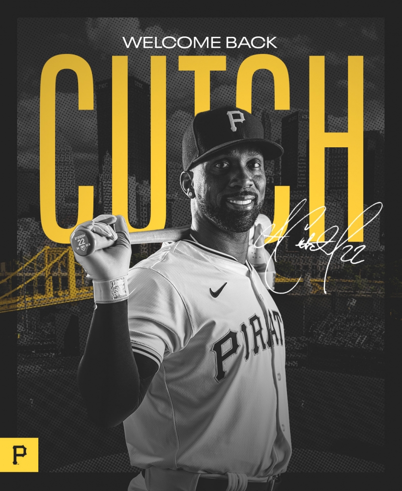 MLB美國職棒大聯盟38歲「海賊王」麥卡臣（Andrew McCutchen），確定將延續他第17個賽季，匹茲堡海盜今（24）宣布與他簽下一年500萬美元合約。（圖源：Pittsburgh Pirates）