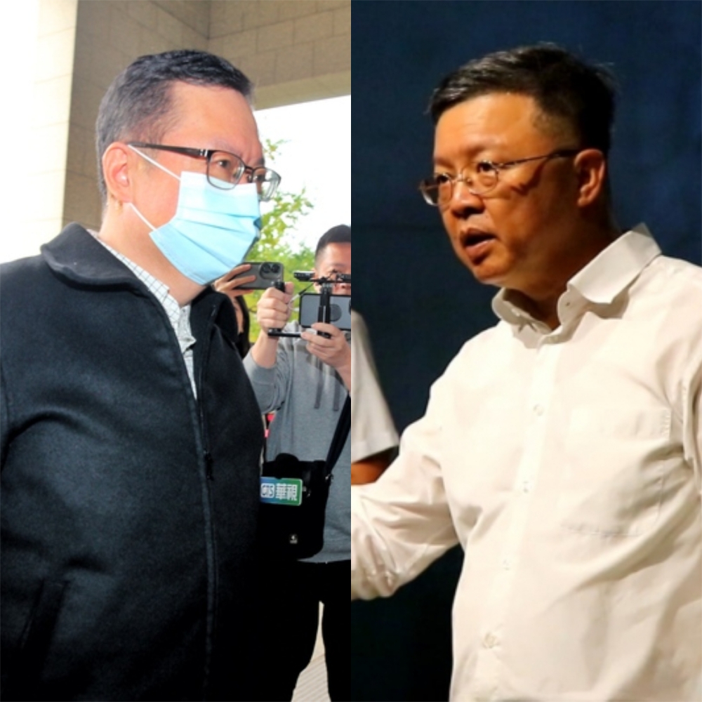 張啓楷質疑，柯文哲真的比得過掏空台鹽11億的前高雄市副市長陳啟昱，以及鄭文燦涉嫌收賄500萬，且人證物證俱全，檢方甚至未提出抗告，「面對如此雙重標準，我們該如何教育下一代守法？」（圖為本報合成，中央社提供、擷取自北門洗滌鹽觀光工場臉書）