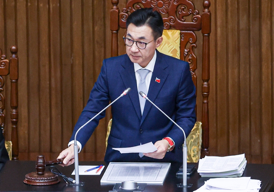 江啟臣。中央社提供（記者鄭清元攝）。經本報裁剪。