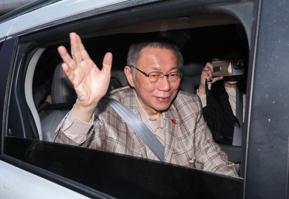 中央社提供(記者裴禛攝),經本報裁剪。