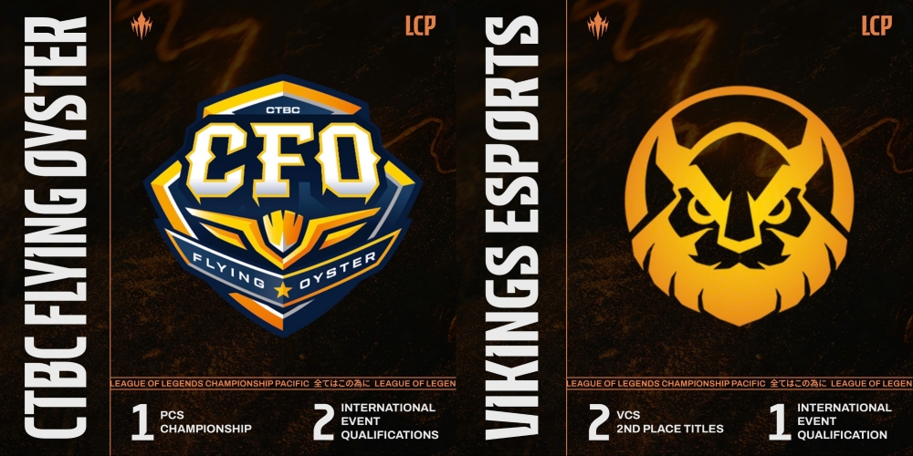 LCP聯賽首場賽事由中信飛牡蠣CFO將對上越南戰隊MGN Vikings Esports。（圖源：LoL Pacific Championship Series）