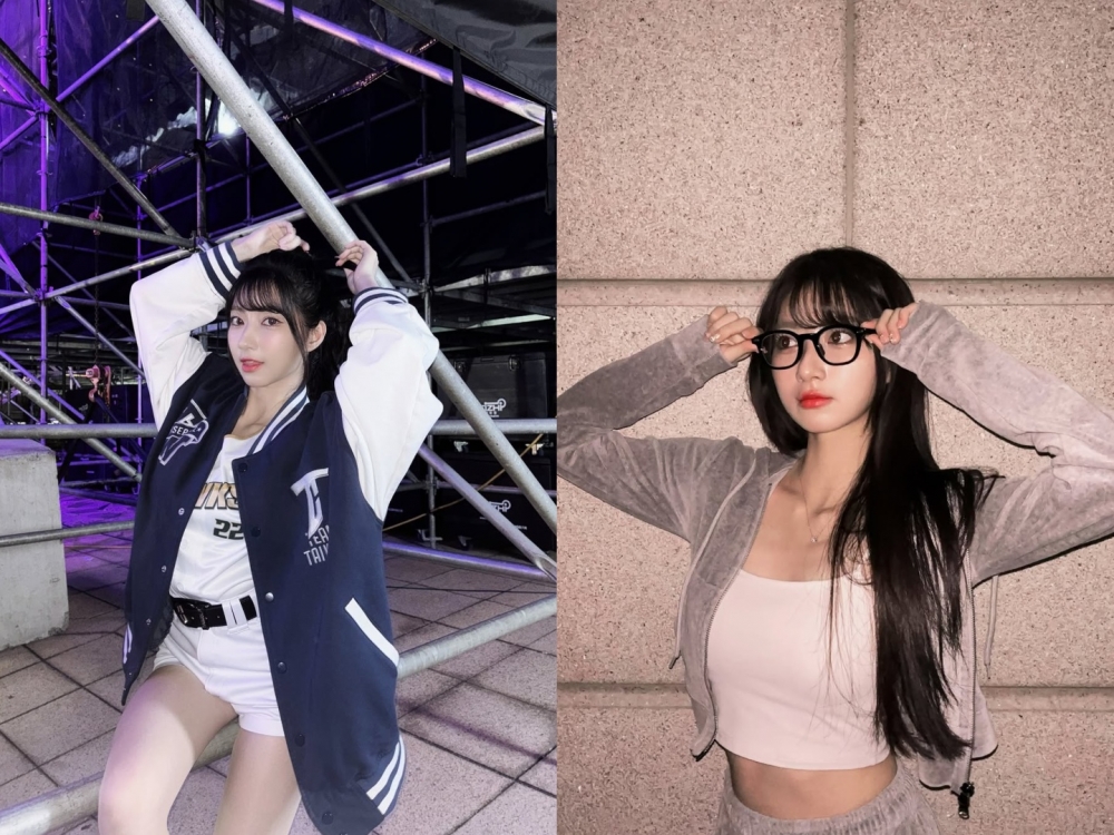 中華職棒一年級生台鋼雄鷹旗下啦啦隊「Wing Stars」成員一粒去年因一曲葉保弟應援爆紅,Instagram粉絲從最初2千人暴漲至約35萬人,快速成為中職的人氣啦啦隊成員。(圖源:ilixoxov)