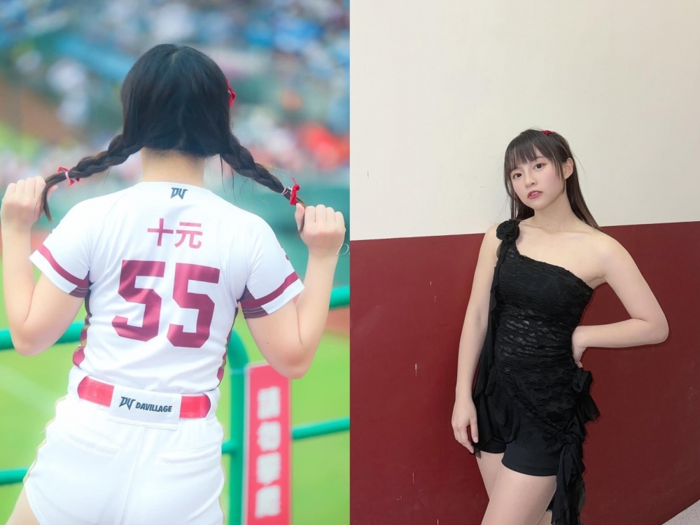 中華職棒樂天桃猿旗下啦啦隊「樂天女孩Rakuten Girls」近日宣布有8人離隊,其中日前才宣布與羽球好手王齊麟結婚的啦啦隊十元(陳詩媛),被傳出因此觸犯隊規所以離隊。(圖源:10yuan.0424)