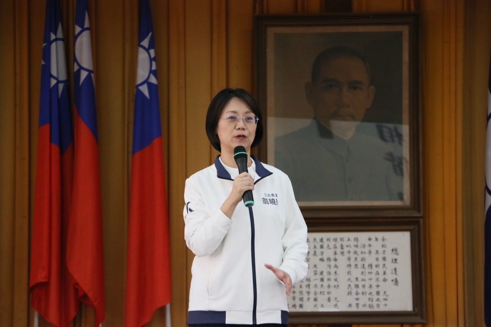 憲法訴訟法修正案提案人翁曉玲。（圖擷取自翁曉玲臉書）