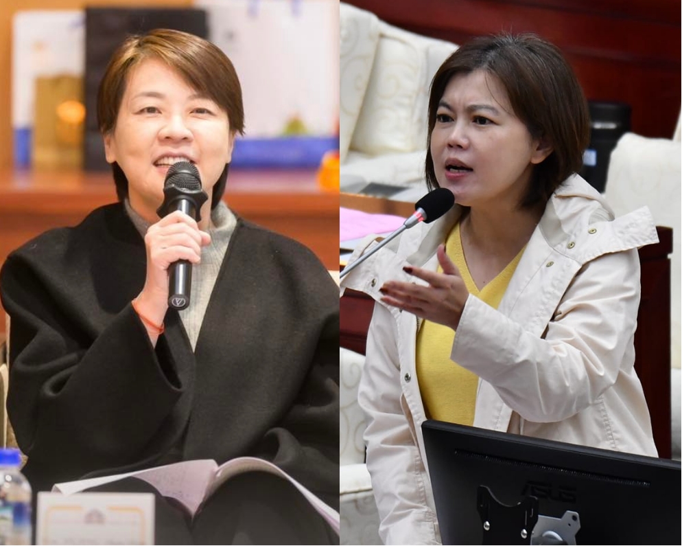 擷取自黃珊珊、游淑慧 台北市議員臉書粉絲專頁。經本報裁剪。