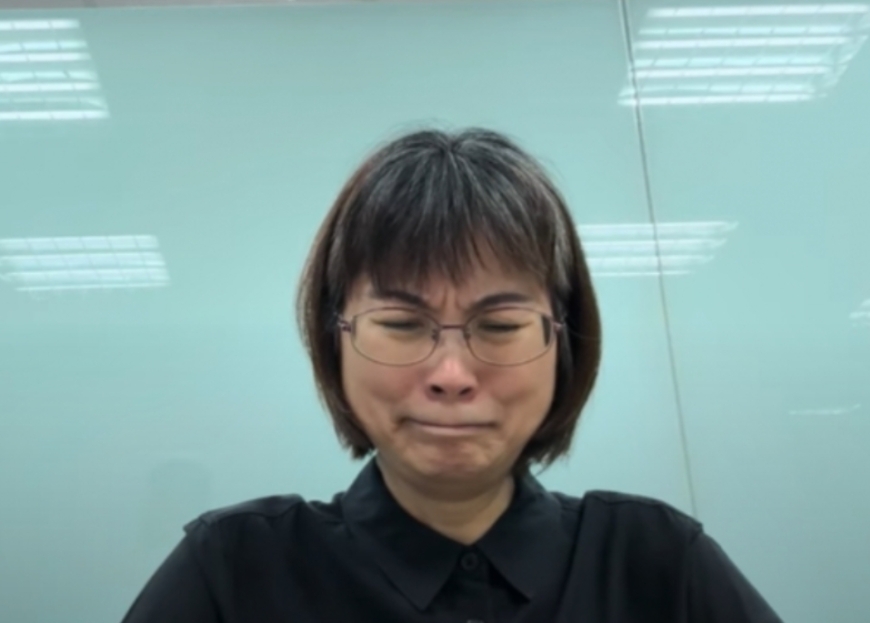 謝宜容道歉影片。圖／擷取自YouTube