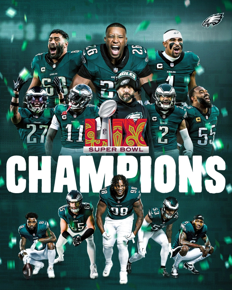 (圖源:Philadelphia Eagles/X)
